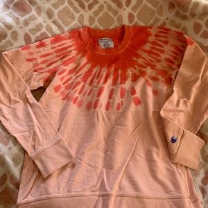 Champion Tie-Dye Long Sleeve Shirt
